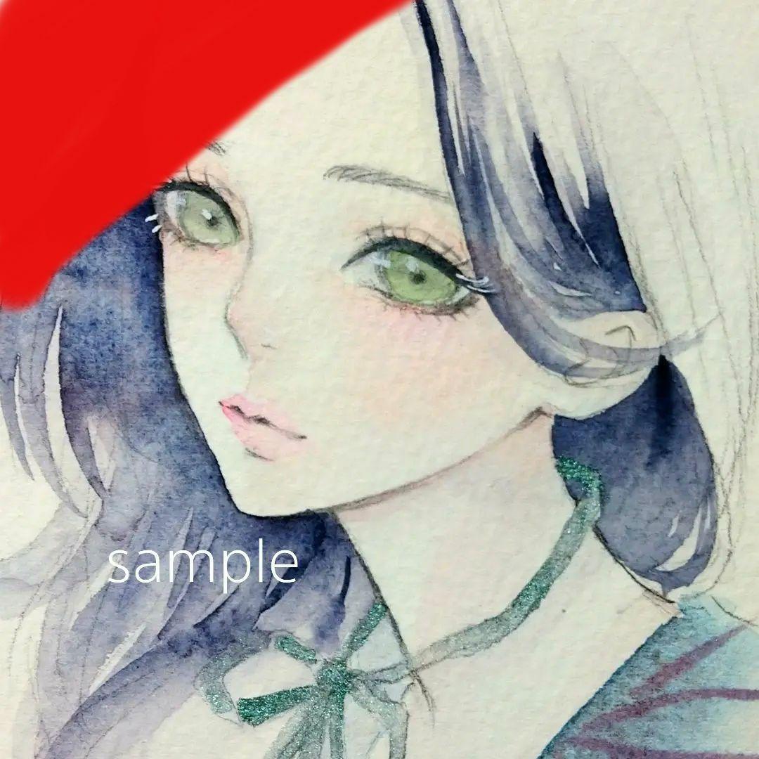 手描きイラスト 2378C 原画　肉筆　オリジナル