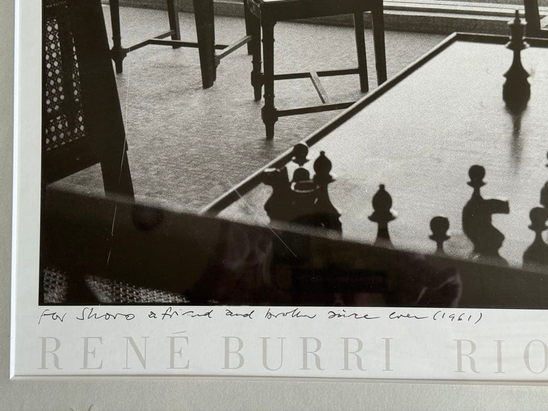 RENE BURRI 額装写真
