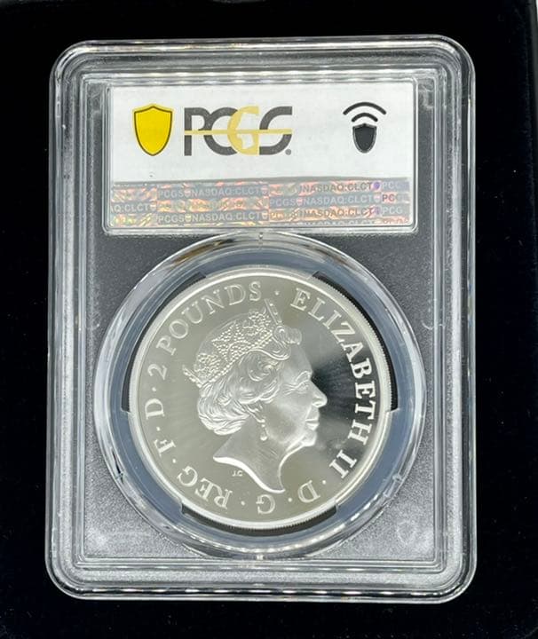 【特別価格】クイーンズビースト 銀貨 ロイヤルミント 2021  PCGS
