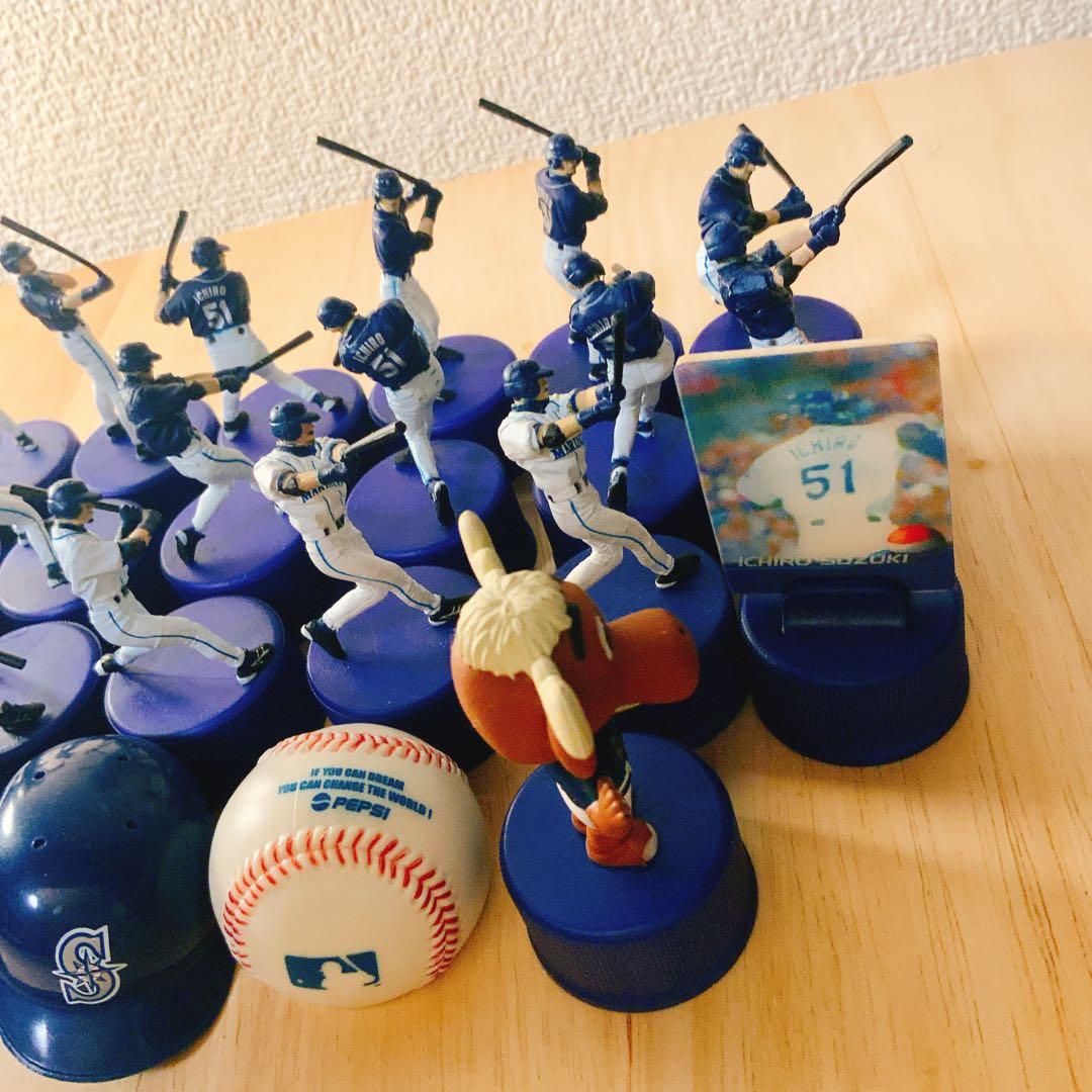 お宝：シアトル・マリナーズ時代のイチロー選手のフィギュアセット22個