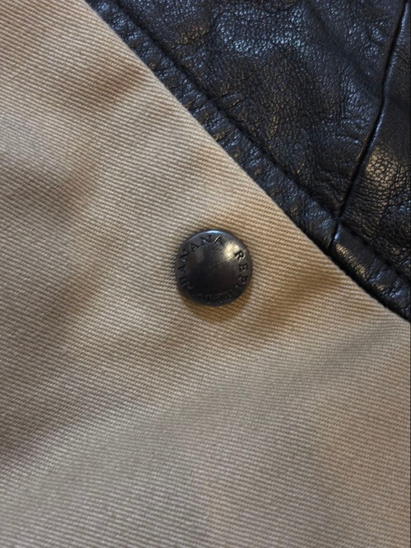 BANANA REPUBLIC ブラック レザー ジャケット