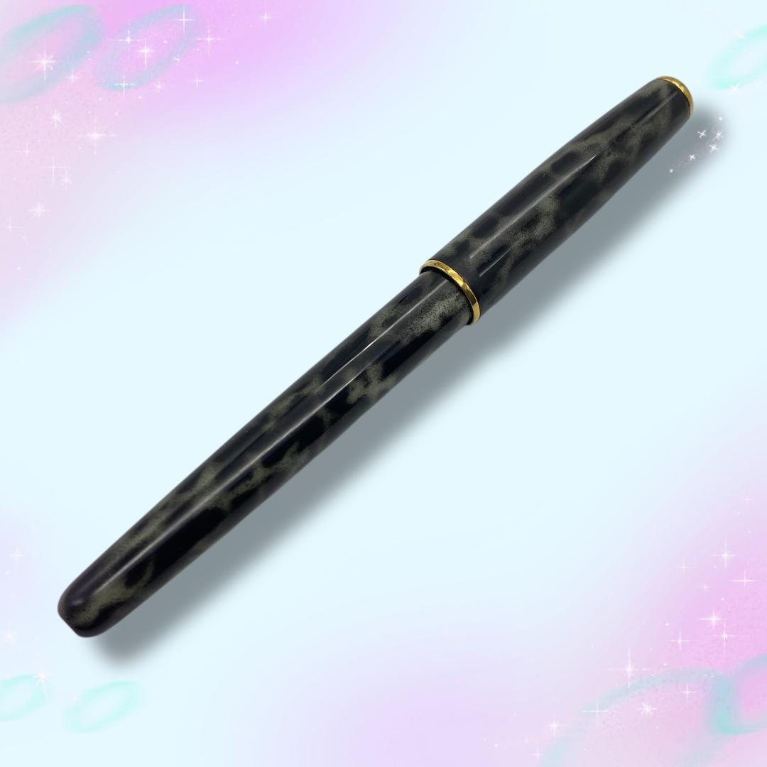 《美品》 パーカー ソネット ムーンビーム 万年筆 ペン先18K 18金 細字