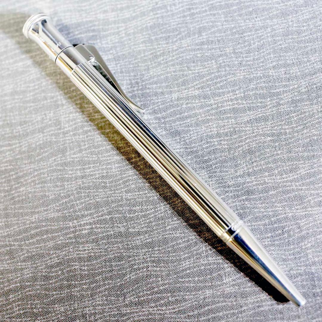 【美品 送料込み】ファーバーカステル ボールペン スターリングシルバー ①