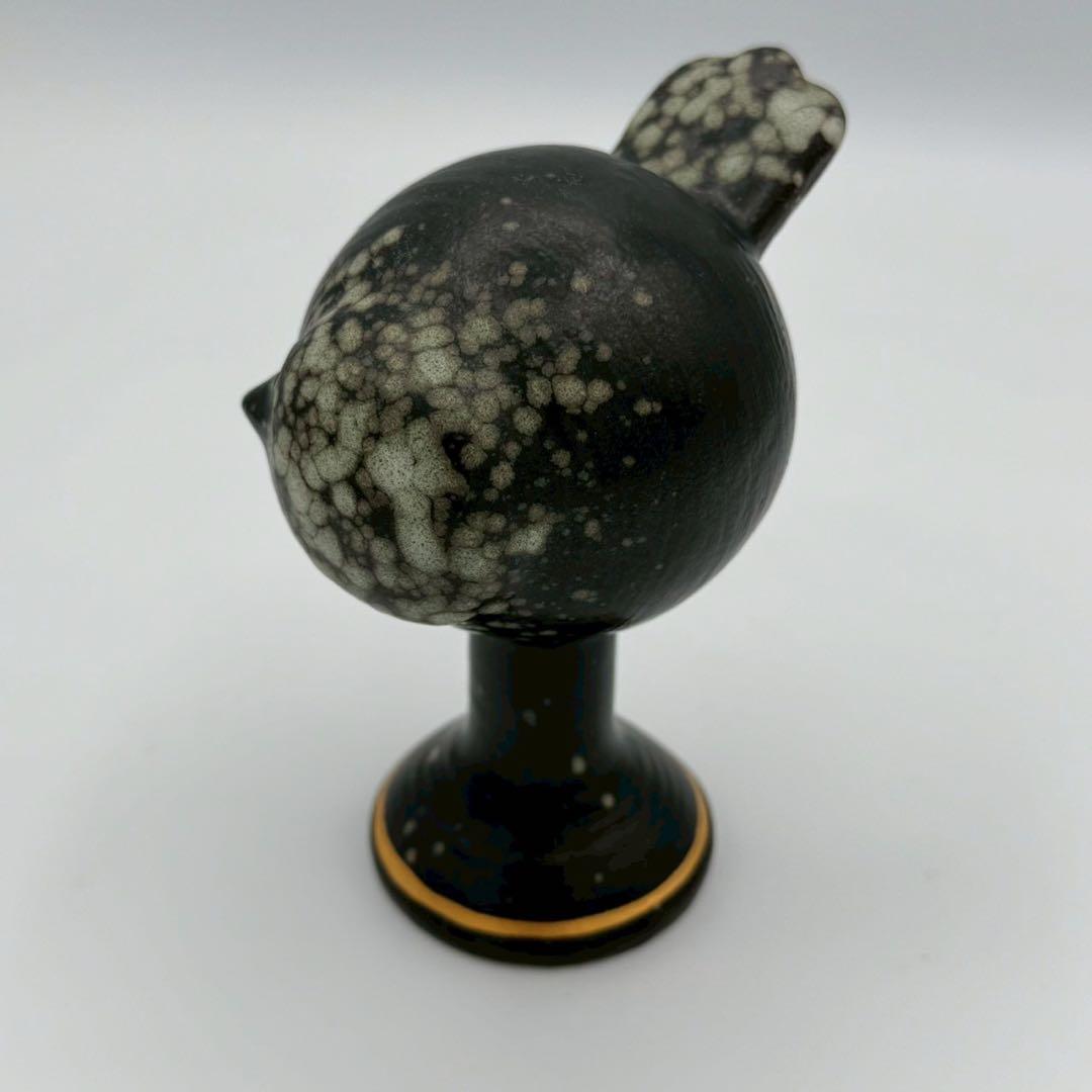 廃盤品　リサラーソン　Teklaテクラ ブラック　自由の鳥　スウェーデンの置物