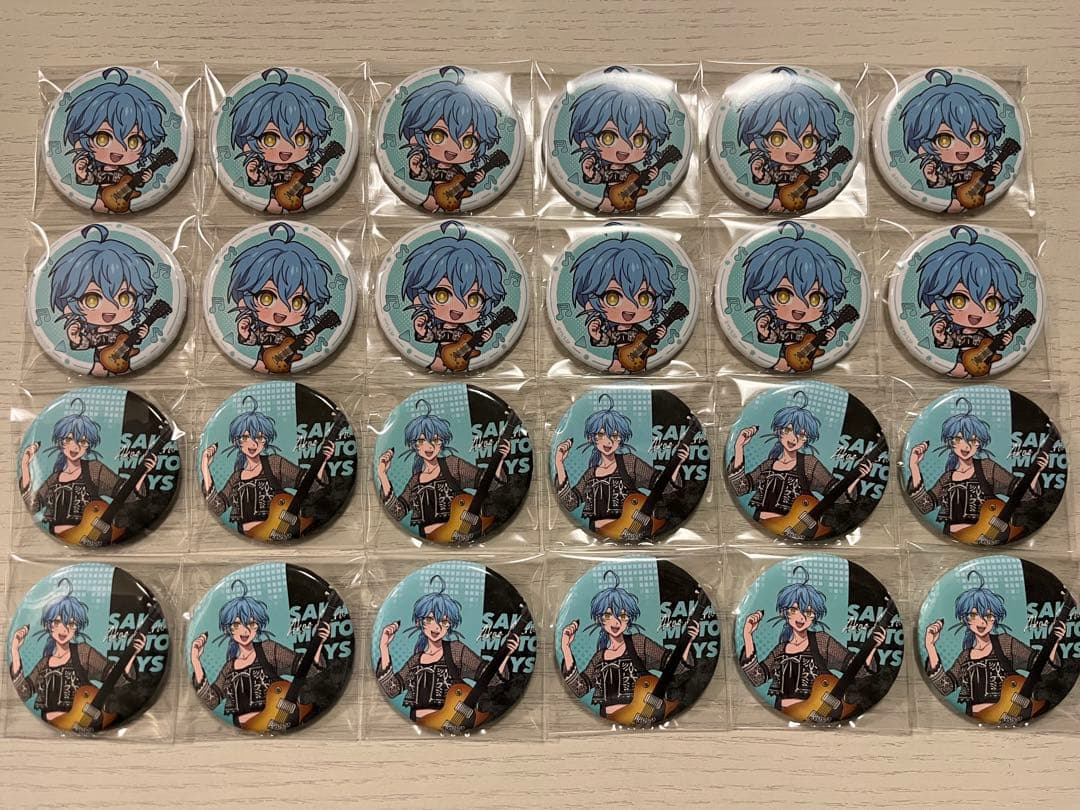 サカモトデイズ　まねきねこ　赤尾晶　缶バッジ