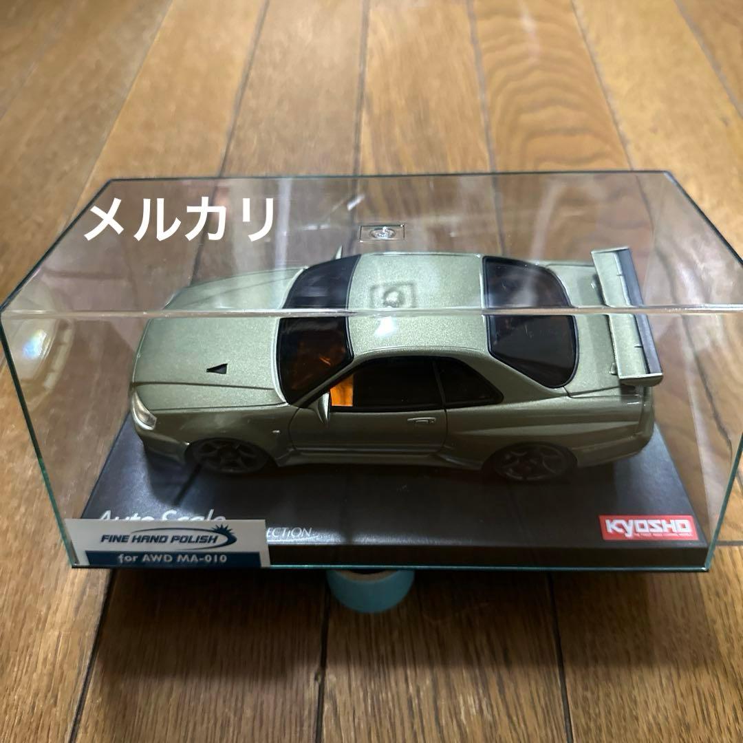 京商ミニッツ　日産スカイラインGT-R VスペックIIニュル　ミレニアムジェイド