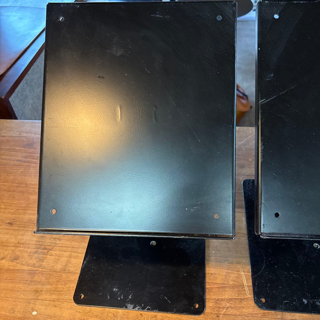 DJスタンド 金属製 黒 角型