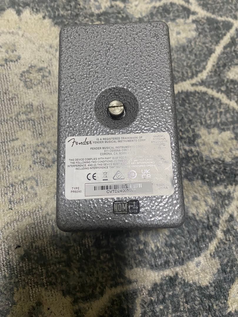 Fender 空間系エフェクター Hammertone™ Reverb リバーブ