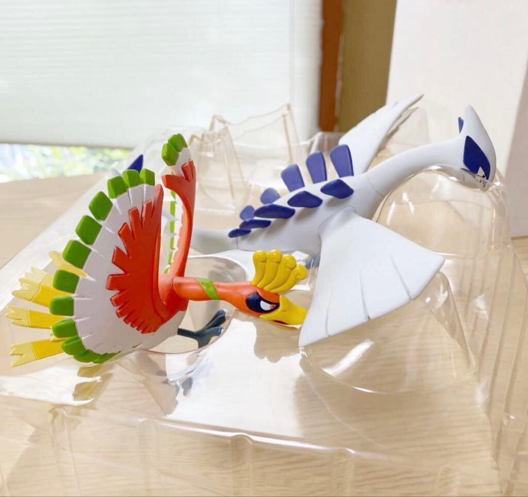 立体ポケモン図鑑　1/40 ルギア　ホウオウ　当選品　美品　フィギュア