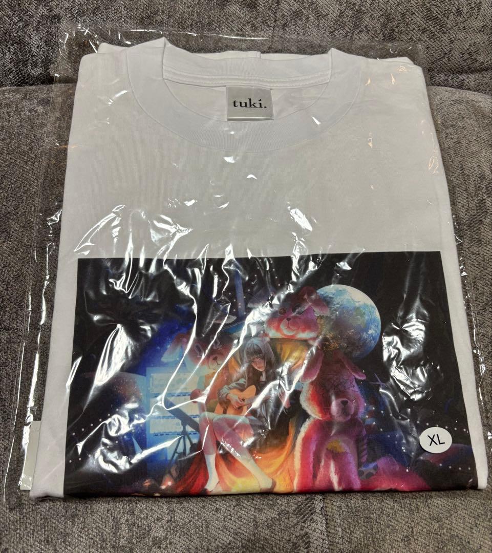 【新品】tuki. Artist Visual Tーshirt (ＸＬサイズ)