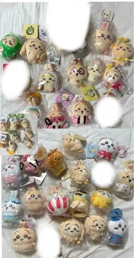 ちいかわ　うさぎ　まとめ売り　マスコット　ハチワレ