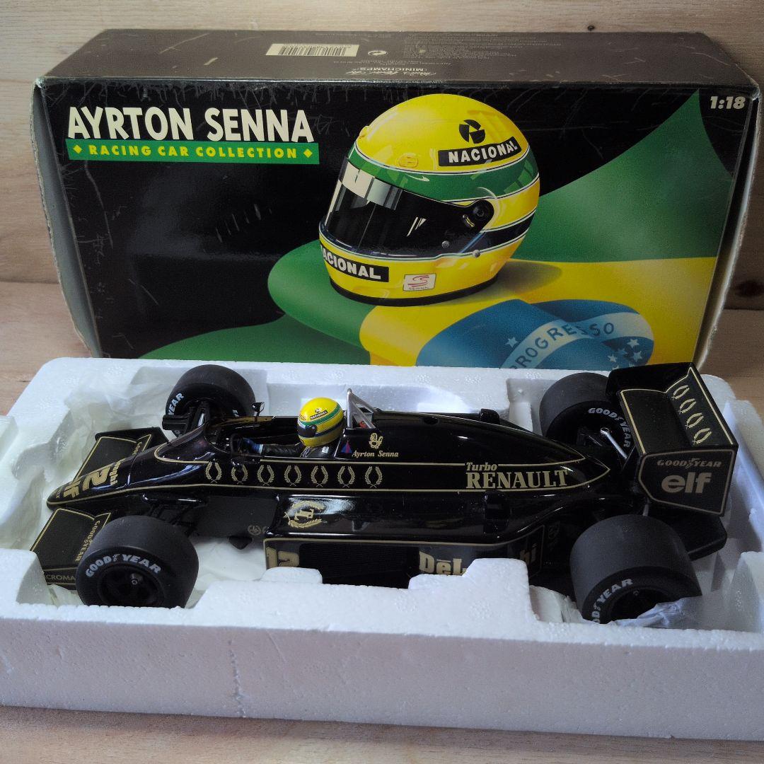 アイルトン・セ ナTURBO RENAULT MINICHAMPS製 1/18