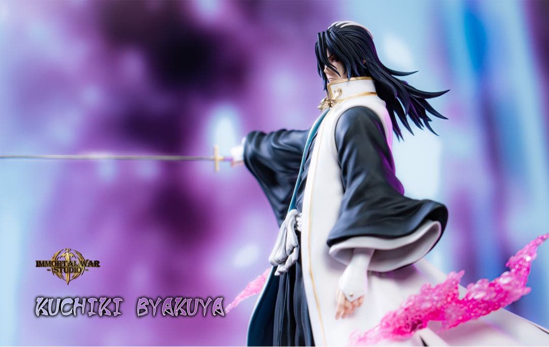ブリーチBLEACH　千年血戦篇　朽木白哉　ガレージキッド　フィギュア