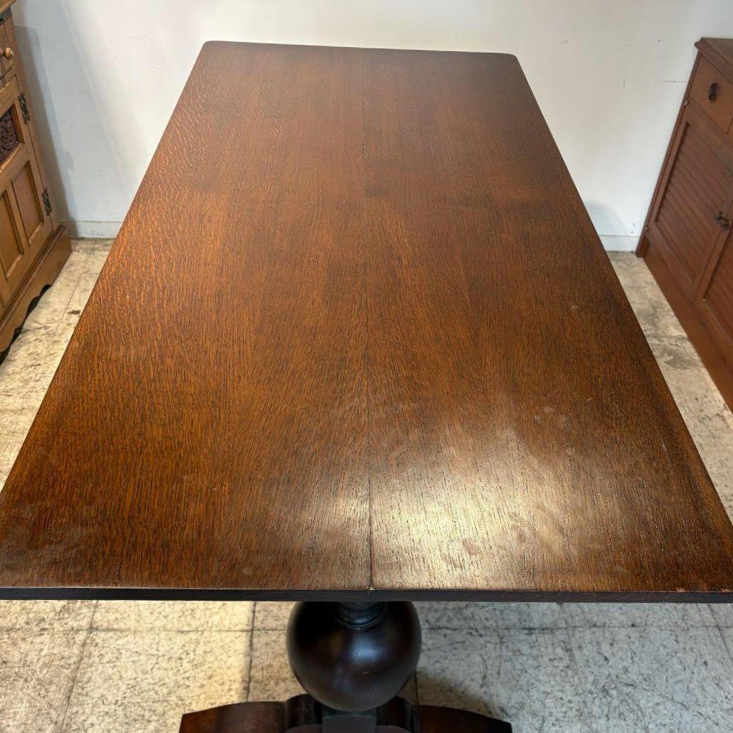 M●Ichiko送料込イギリス バルボスレッグダイニングテーブル