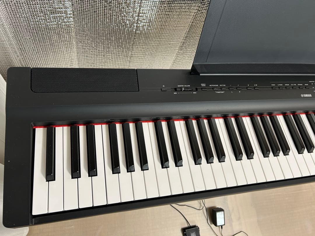 YAMAHA ヤマハP-125A 電子ピアノ2024年製　スタンド メトロノーム