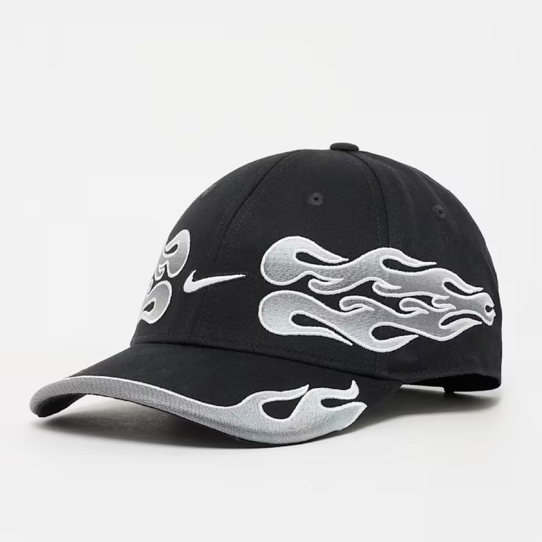 国内未発売☆NIKEフレイムクラブキャップ黒M/Lタグ付新品未開封品⭐︎ナイキ