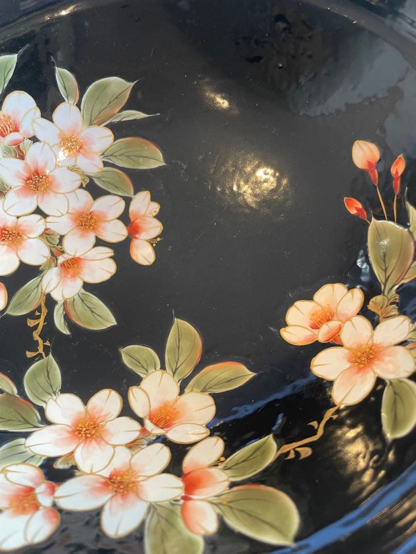 陶葊　陶あん　大鉢　桜
