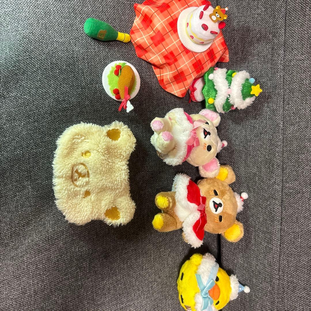 リラックマ クリスマスハウスぬいぐるみセット