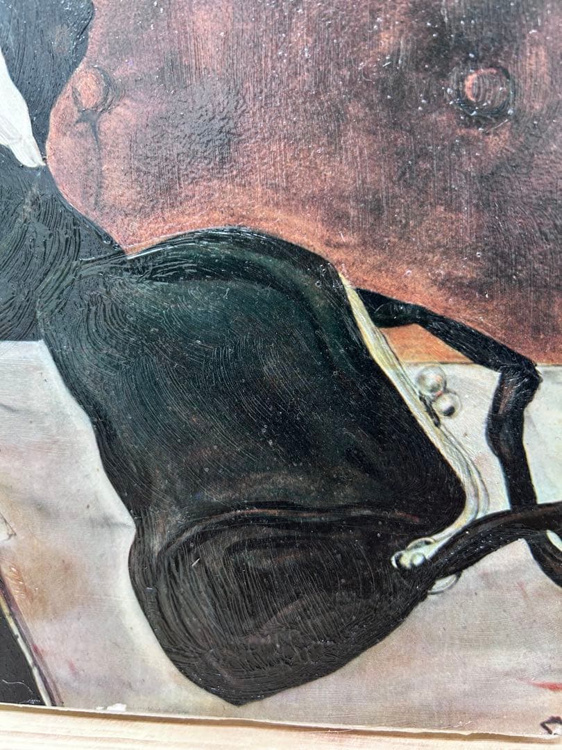 藤田嗣治 レオナール・フジタ カフェ 複製画