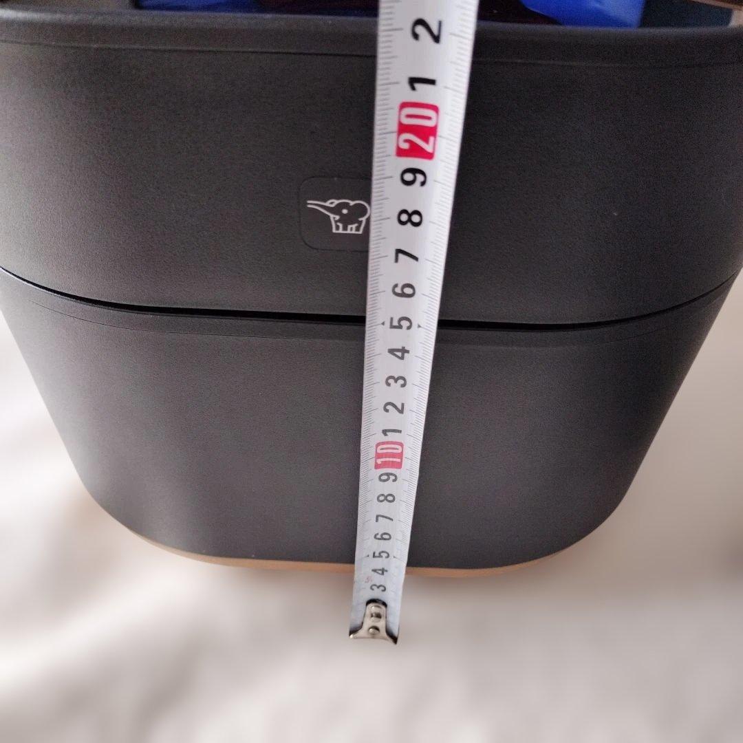 美品　象印　ＳＴＡＮ自動調理なべ　２．３ｌ　ブラック　ＥＬ－ＫＡ２３型　22年製