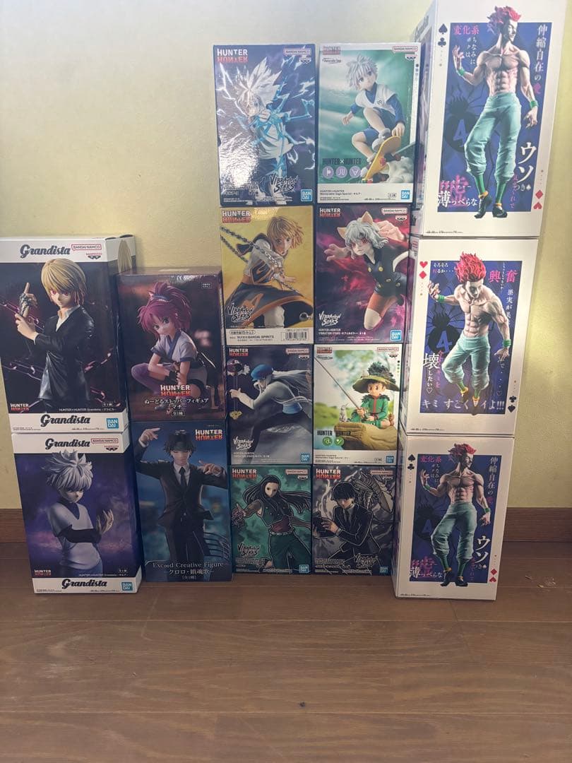 HUNTER×HUNTERフィギア15体