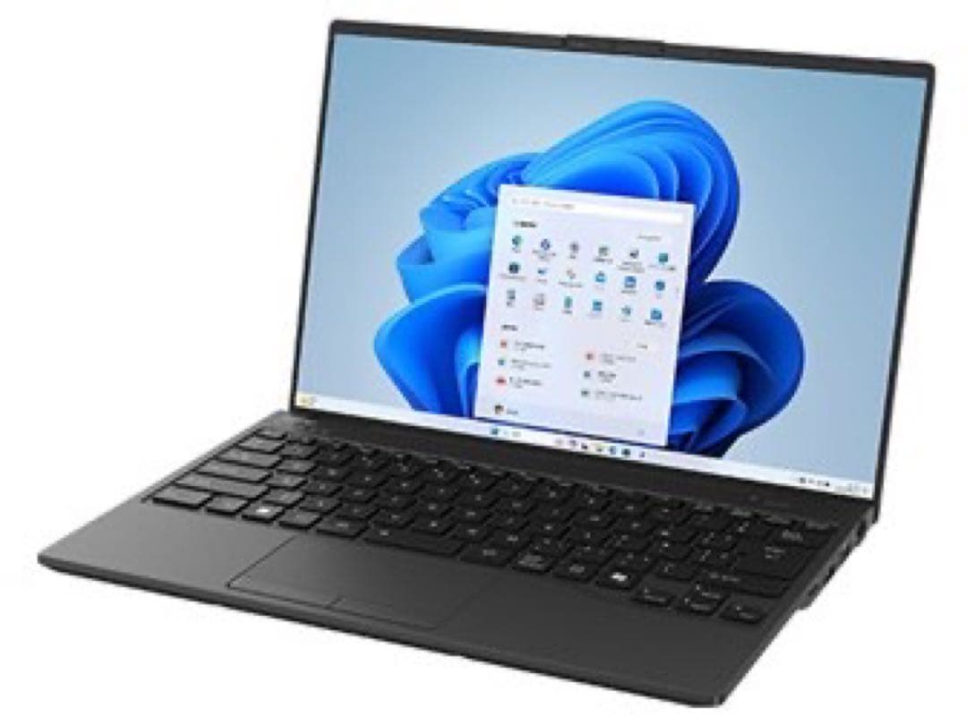 未使用に近い　FMV LIFEBOOK UH90/H1 ビクトブラック　ケース付