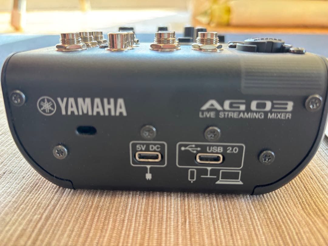 Yamaha AG03MK2 オーディオインターフェイス