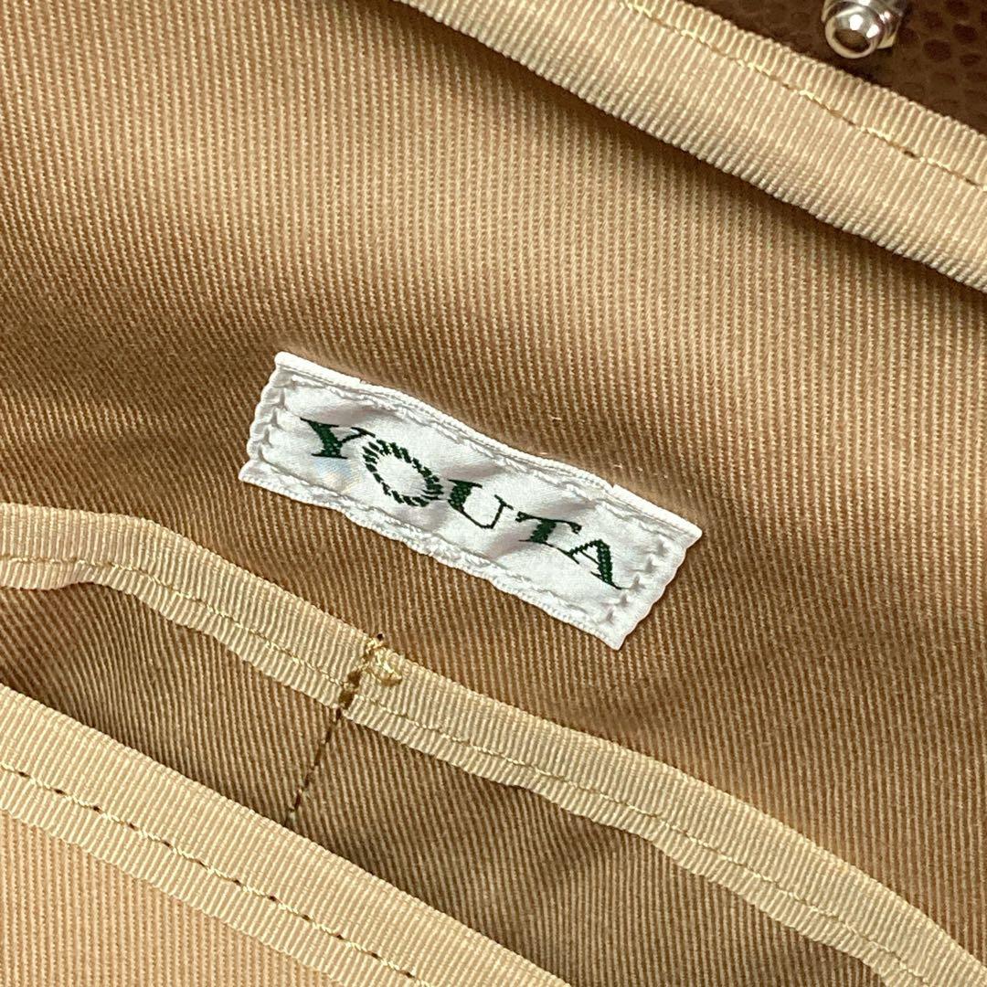 【新品】豊岡鞄 YOUTA LIZARD 3WAY 横ダレス M ビジネス 茶色