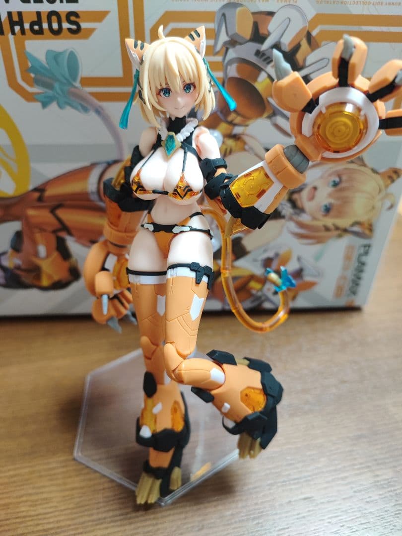 PLAMAX BP-02 ソフィア・F・シャーリング 虎アーマーVer 完成品