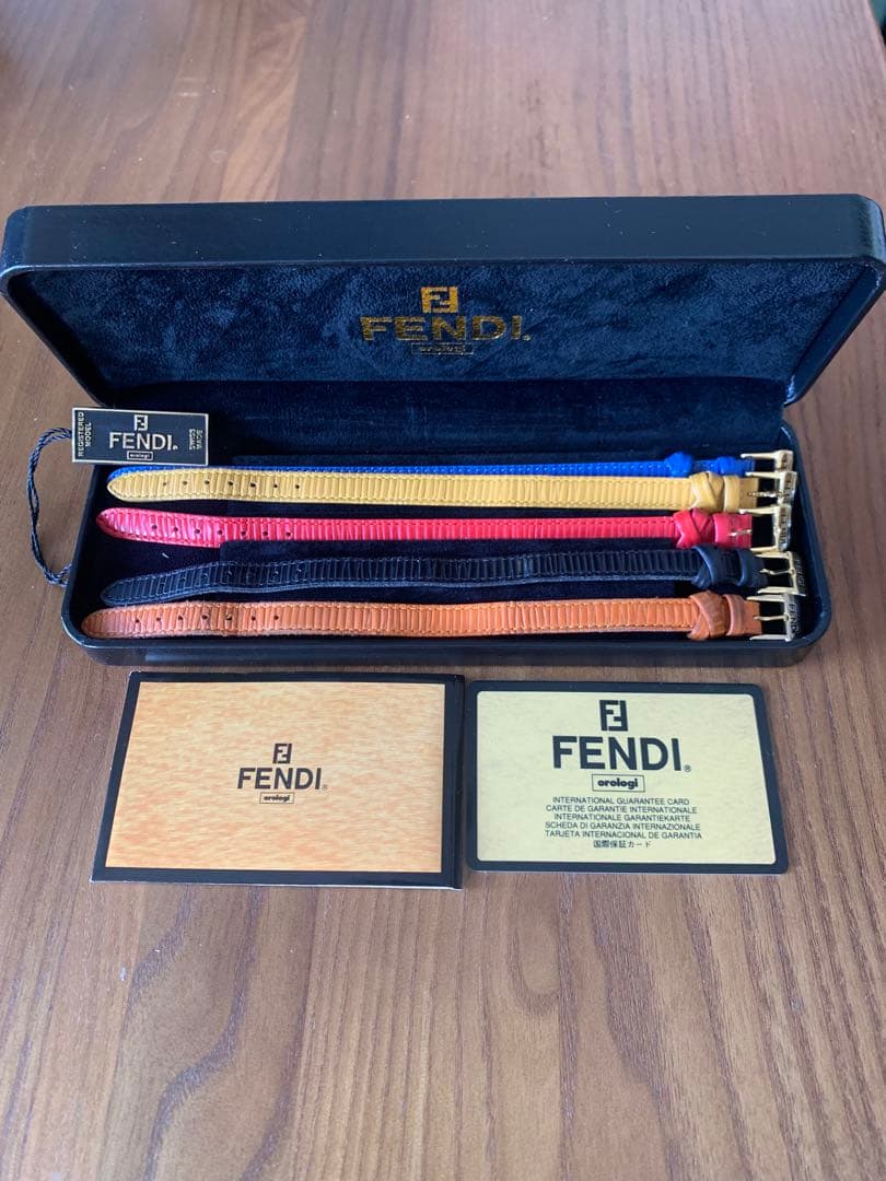 【FENDI】フェンディ　チェンジベルト 替えベルトのみ 5色 腕時計
