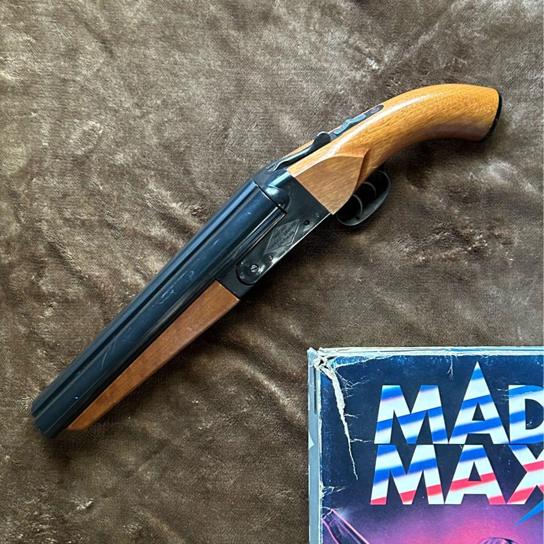 #絶版 モデルガン ハドソン マッドマックス 木製ストック 箱付き/訳あり