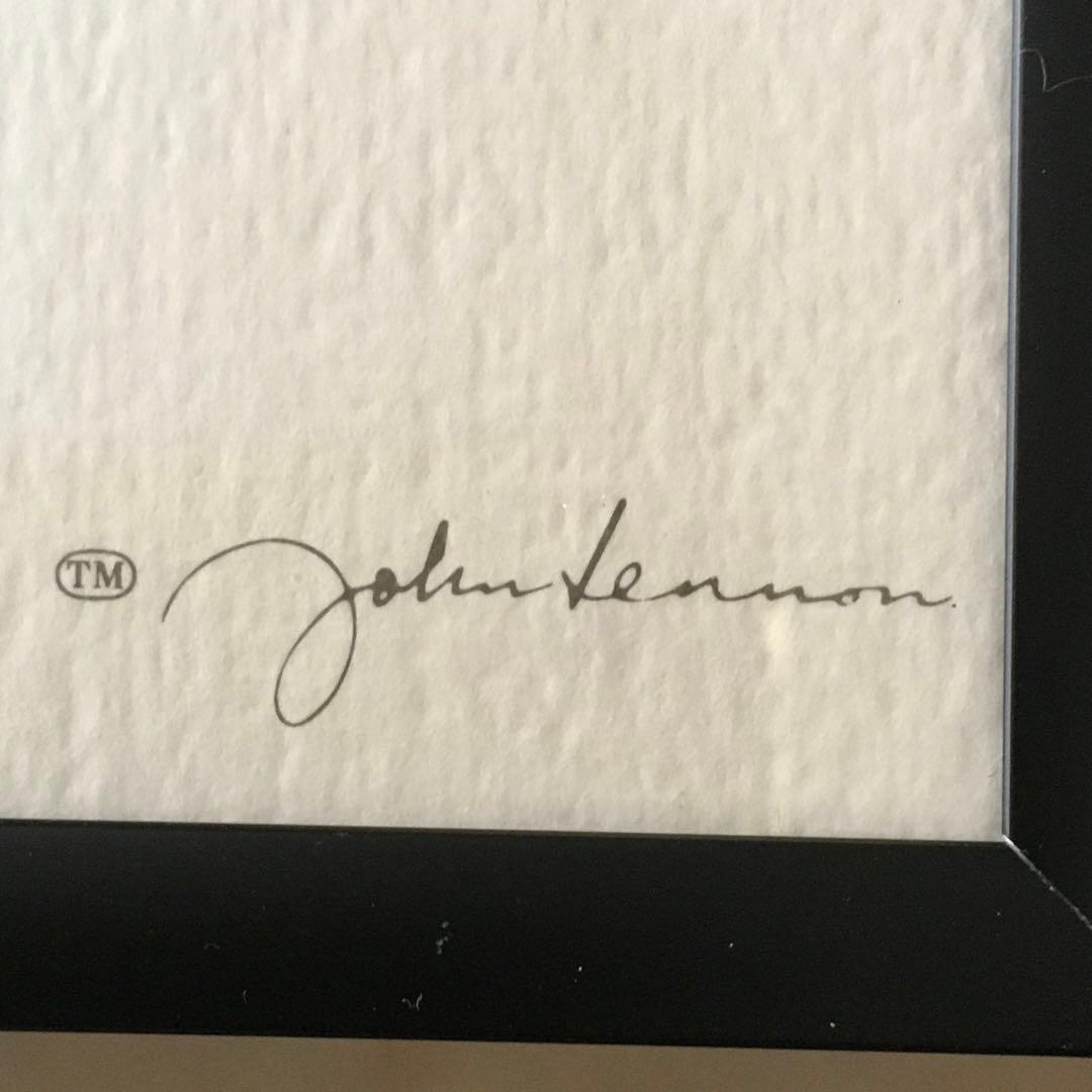 ビートルズ　ジョン・レノン　John Lennon シルクスクリーン