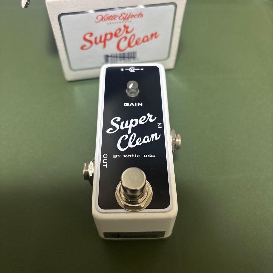 Xotic Super Clean ギター　ブースター　バッファー