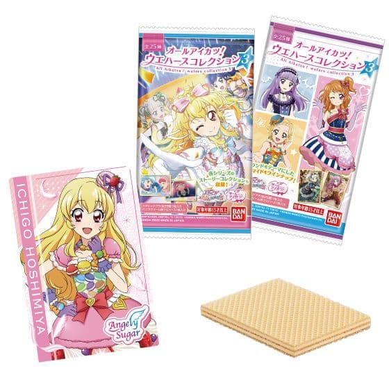 アイカツウエハース　1~3　全77種フルコンプ　内袋未開封