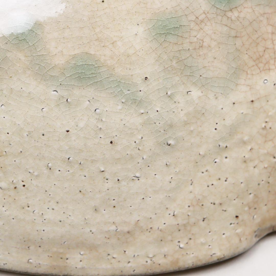 御本手 輪花 鉢 21cm