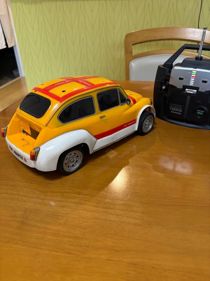 値下げ‼️タミヤ　ラジコン　フィアットアバルト　メカ付きセット