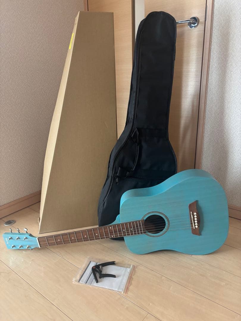 Srait アコースティックギター ライトブルー