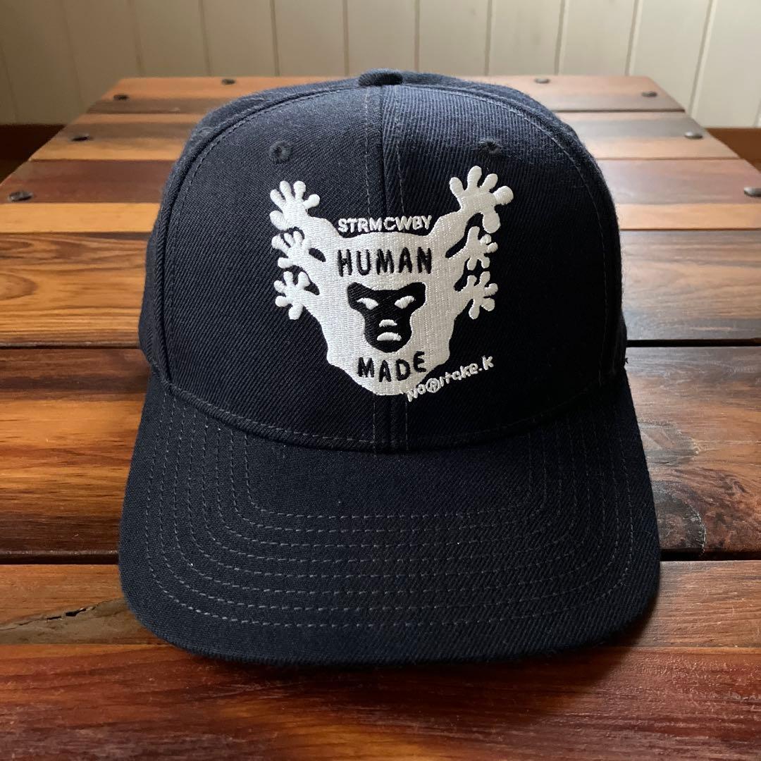 HUMAN MADE 木梨憲武 コラボ キャップ ブラック