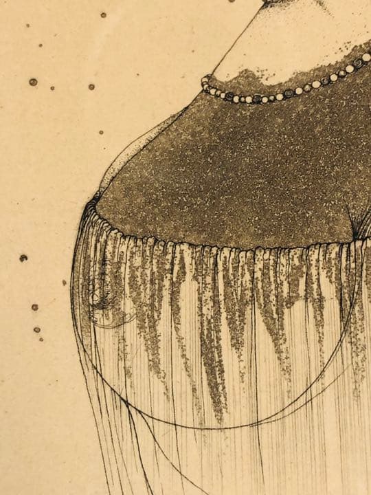 幻の名作❗️多賀新-虚飾　江戸川乱歩の表紙絵の実物特別頒布