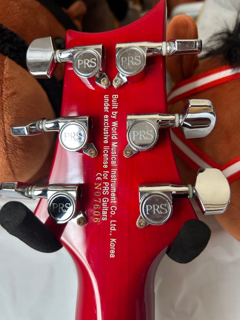 タ*読様 PRS SE Custom24 レッドエレキギター