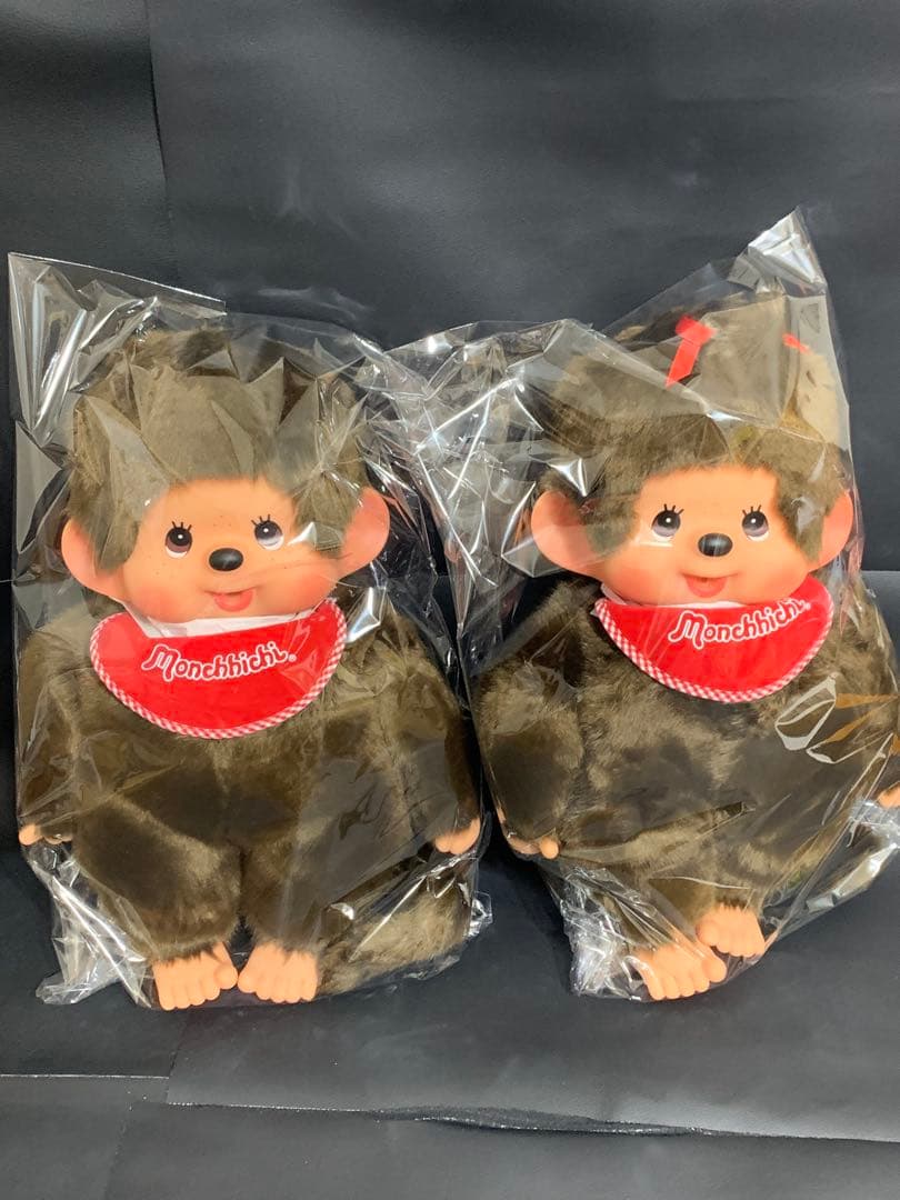 【新品タグ付き】モンチッチぬいぐるみL プレミアムスタンダード 男の子女の子