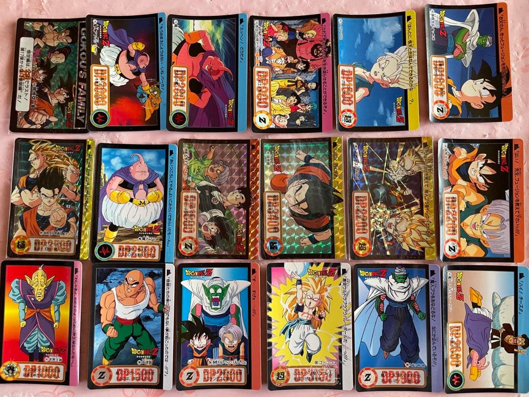 ドラゴンボール　カードダス まとめ売り　１４０枚　当時物