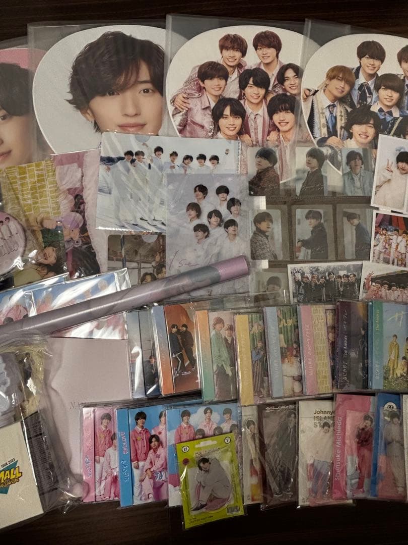 なにわ男子　道枝駿佑　アクスタ　うちわ　ちびぬい　cd まとめ売り