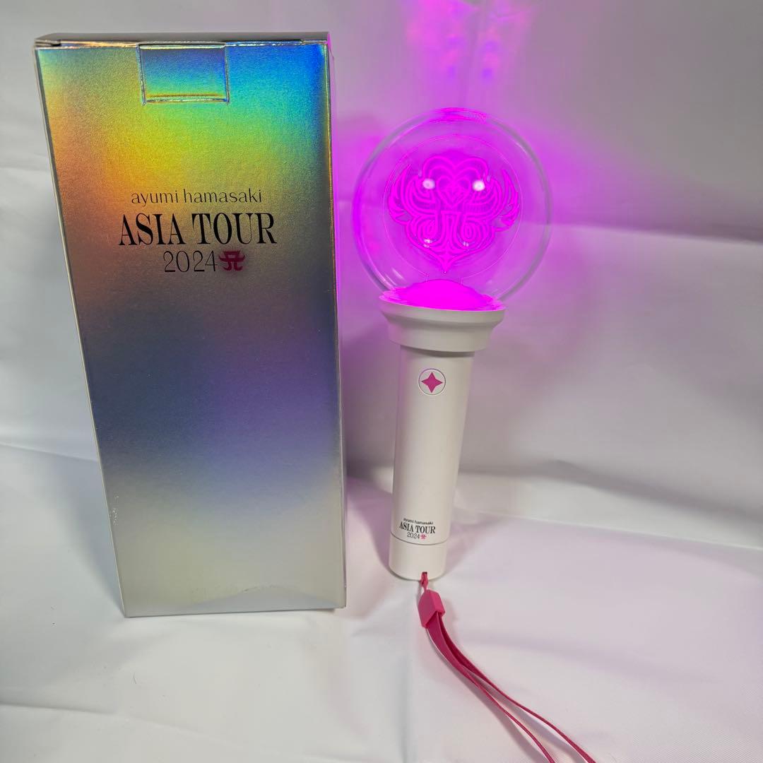 浜崎あゆみ アジアツアー 限定ペンライト 公式グッズ 新品 3種類点灯機能
