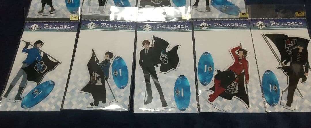 ワールドトリガー アクリルスタンド 9個セット 未開封 限定 空閑 ヒュース 迅
