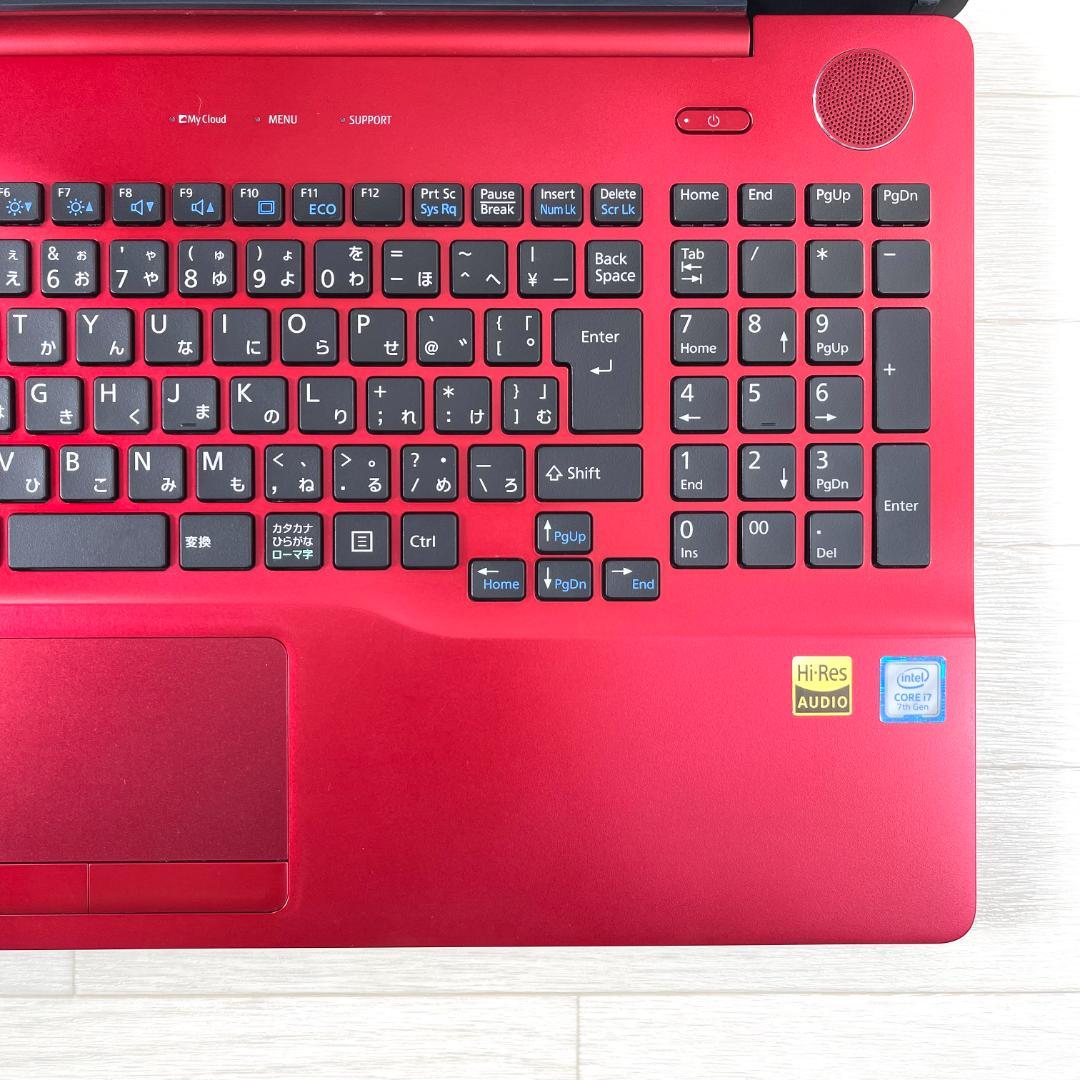 富士通 i7 新品SSD512G メモリ16 Windows11 ノートパソコン