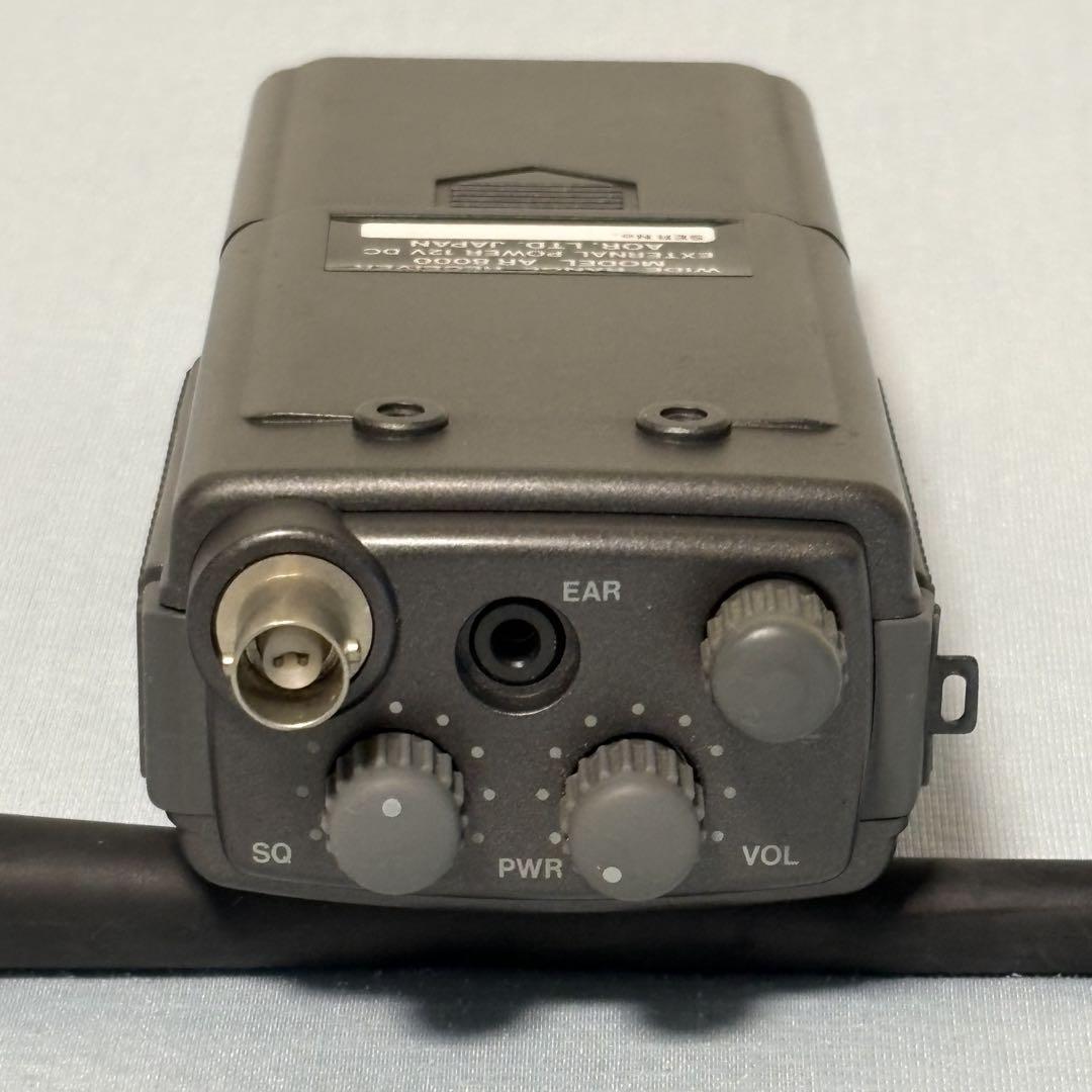 AOR AR8000 ワイドバンドレシーバー ＋ AH-210R ロッドアンテナ