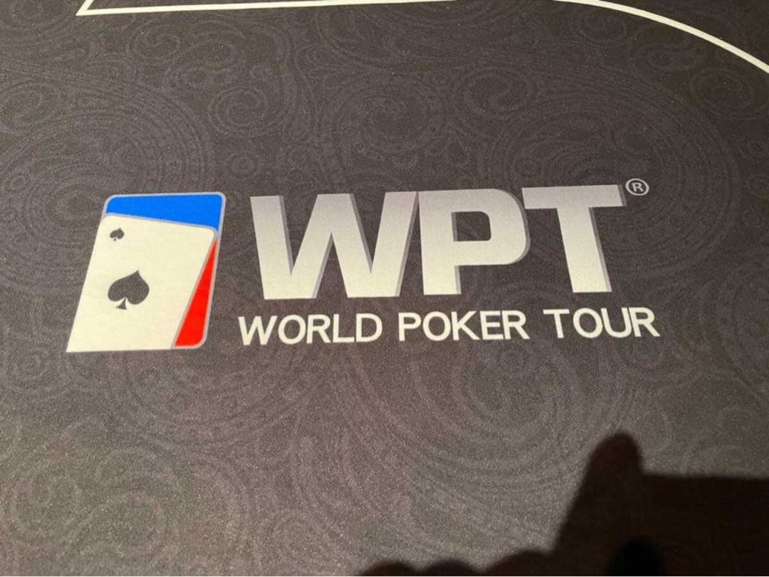 激レアWPT仕様！ポーカーテーブル10人バカラ ブラックジャック 引取用お得商品