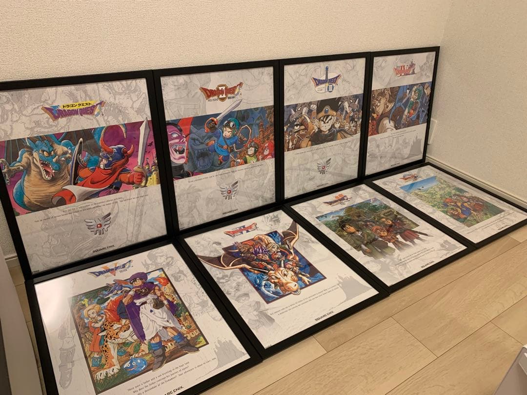 ドラゴンクエスト　レジェンズ　ポスター　8枚完備セット　美品　グッズ