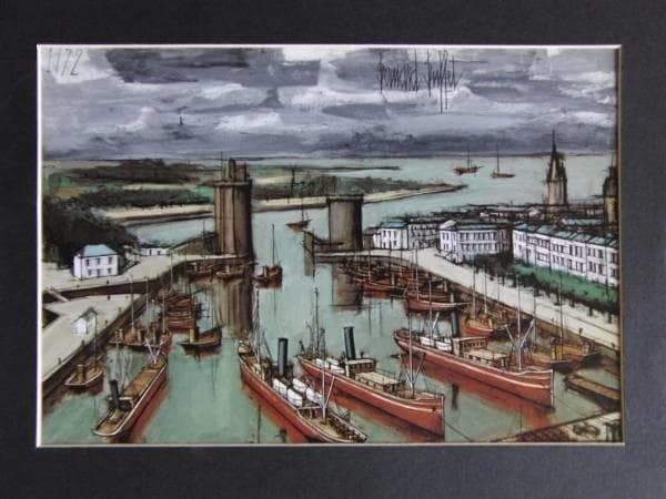 Bernard Buffet・ベルナール・ビュッフェ、船舶シリーズ27